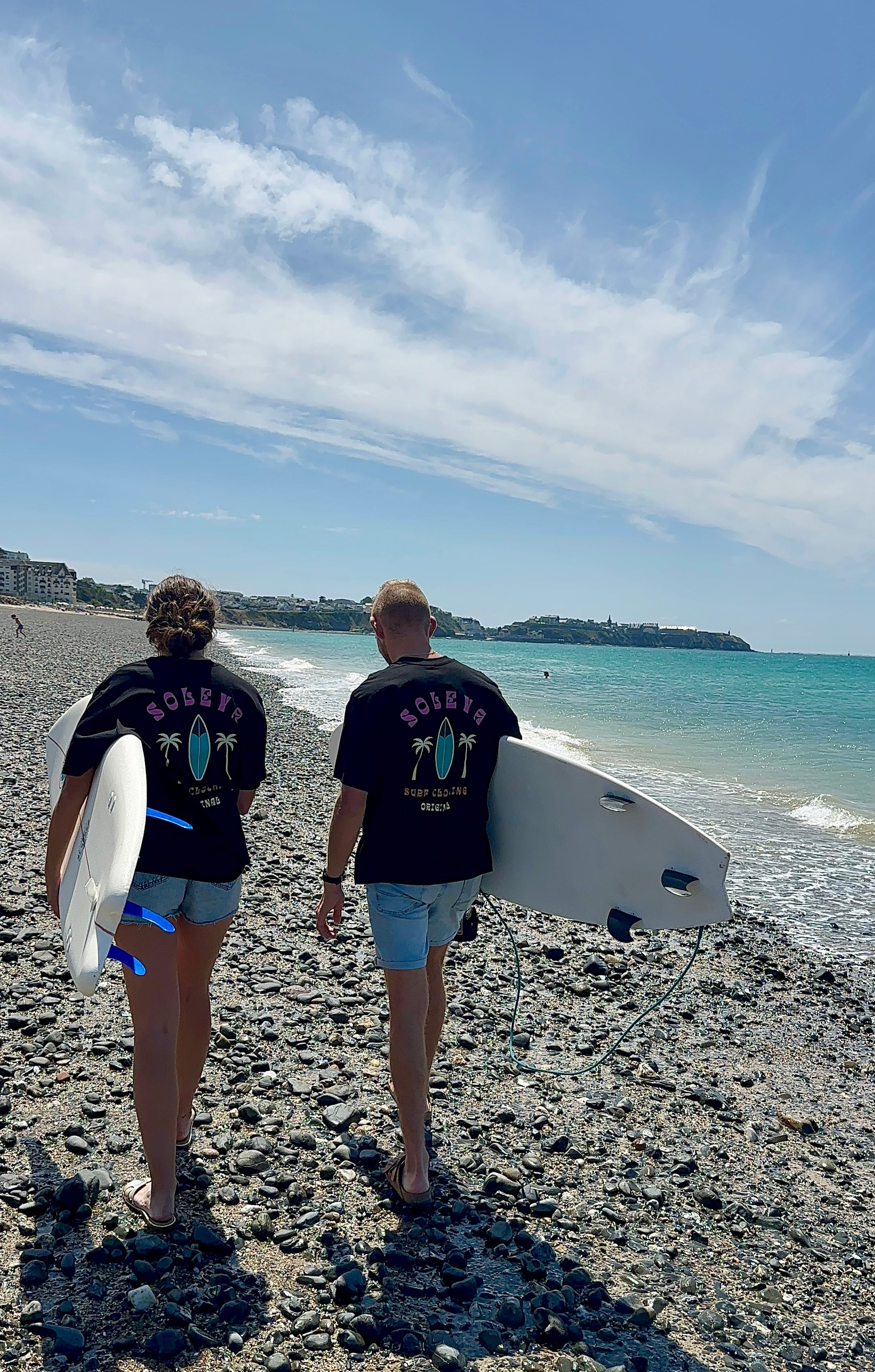 T-shirt Oversize Noir – surf 🏄‍♀️