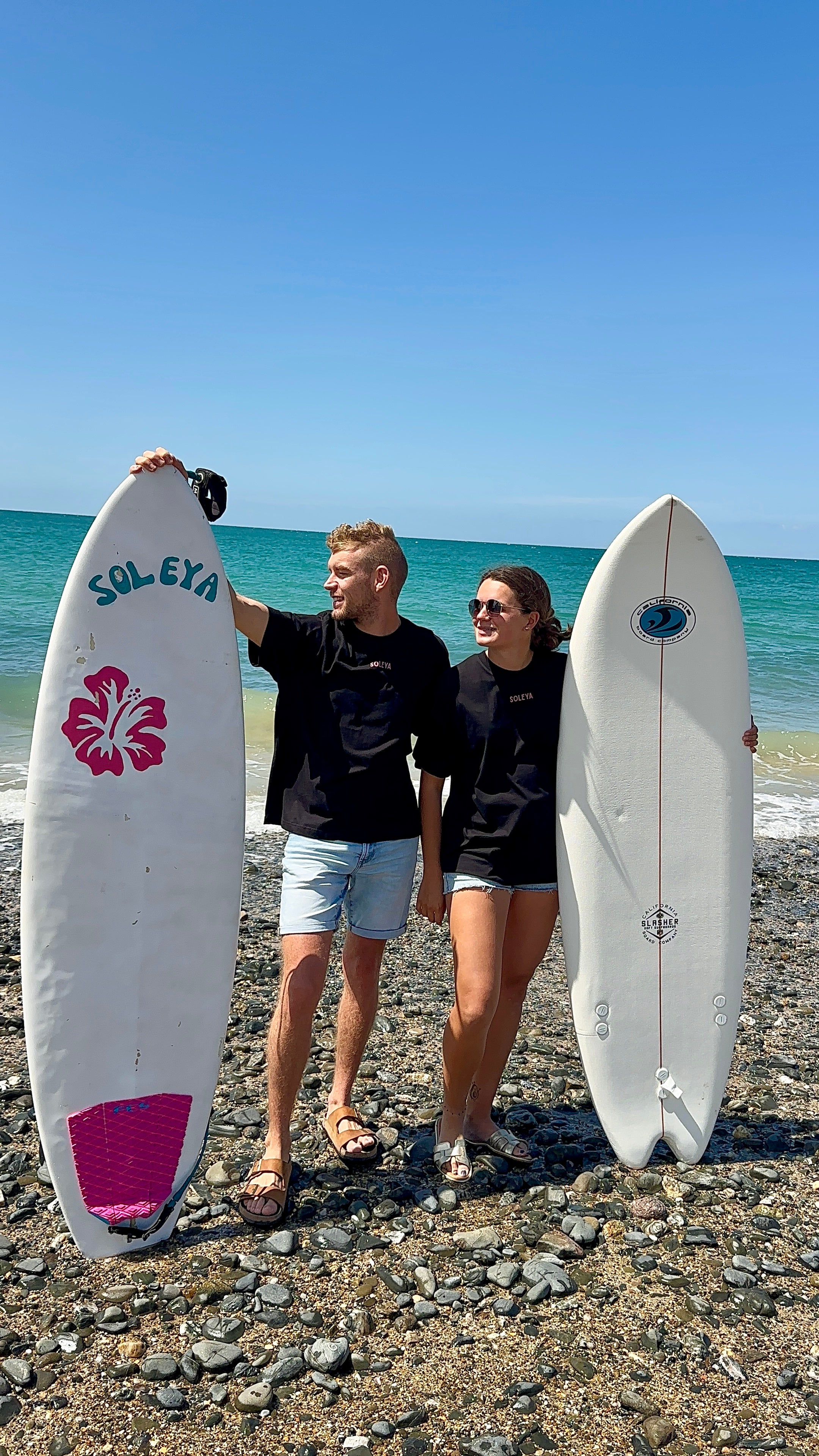 T-shirt Oversize Noir – surf 🏄‍♀️