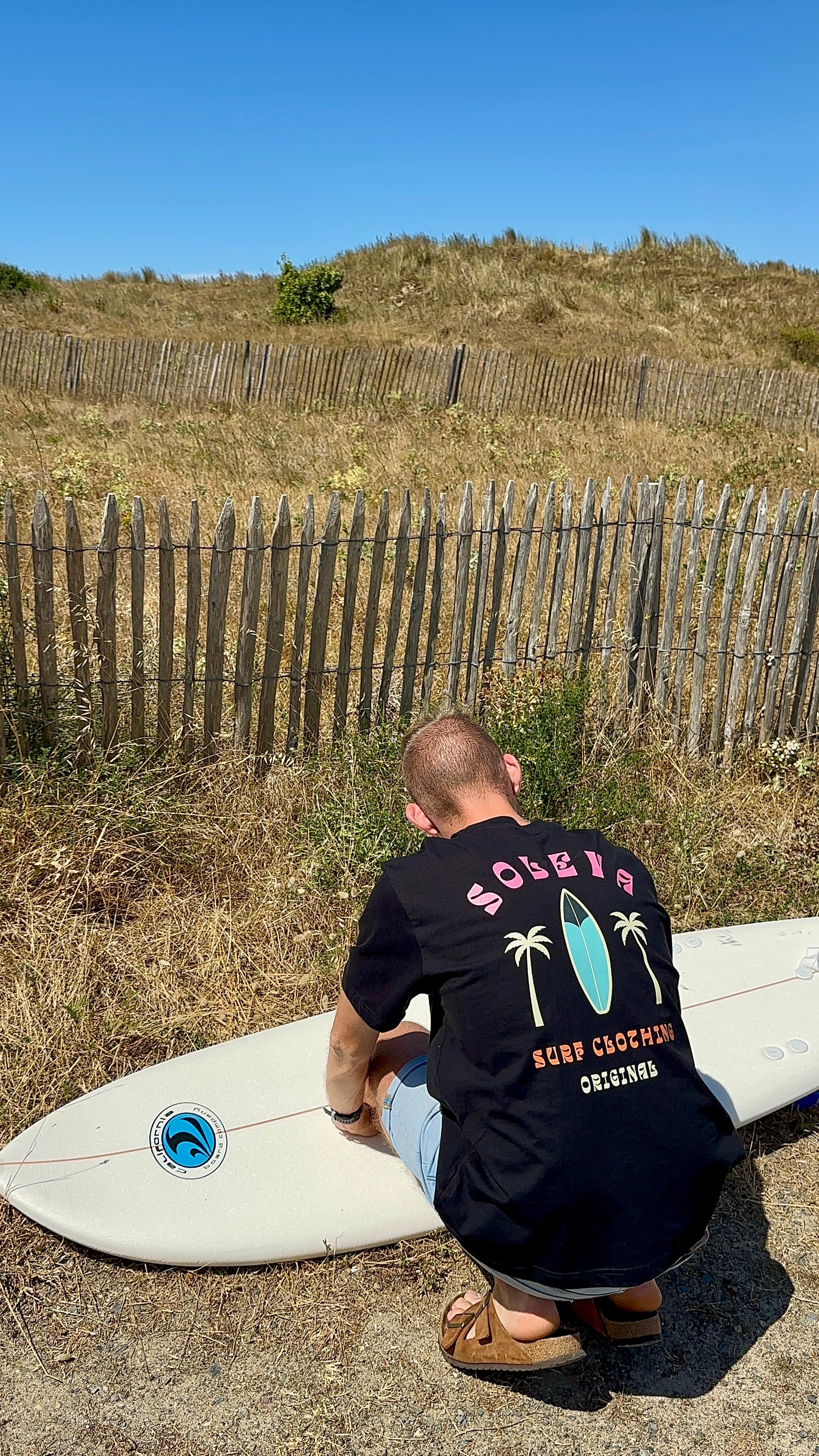T-shirt Oversize Noir – surf 🏄‍♀️
