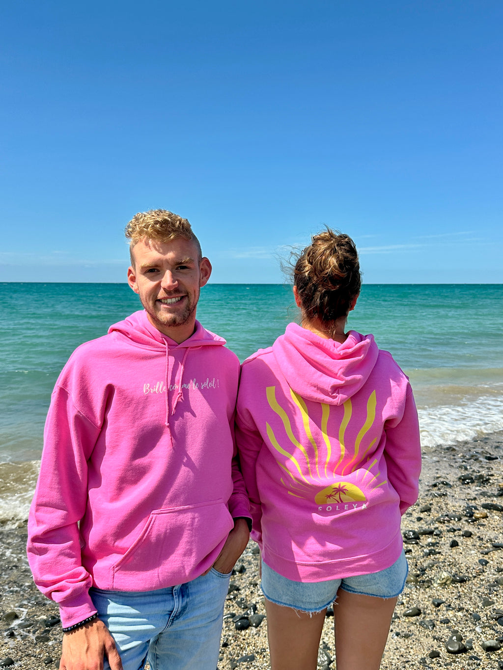 Sweat rose « brille comme le soleil »