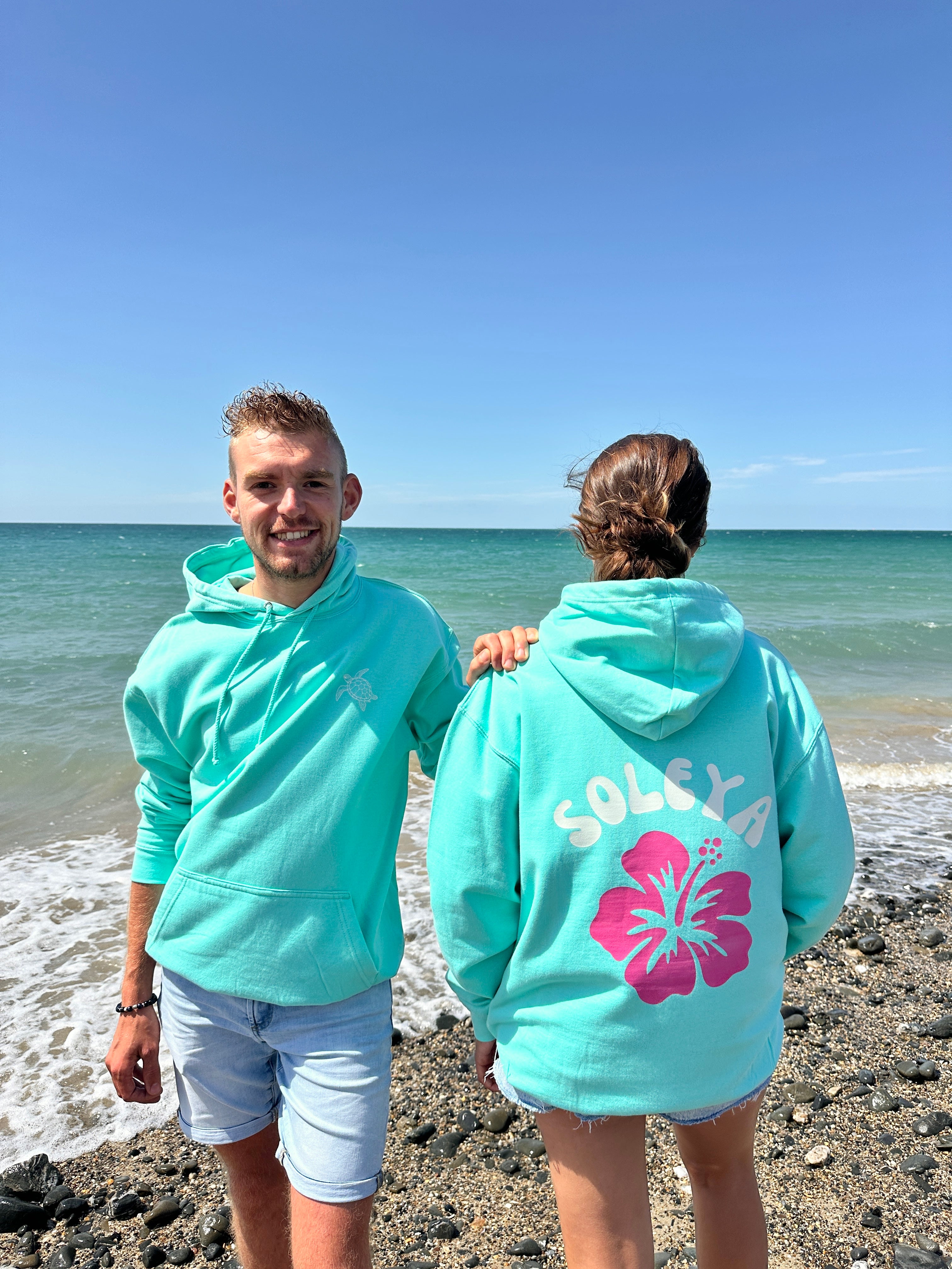 Sweat turquoise hibiscus 🌺