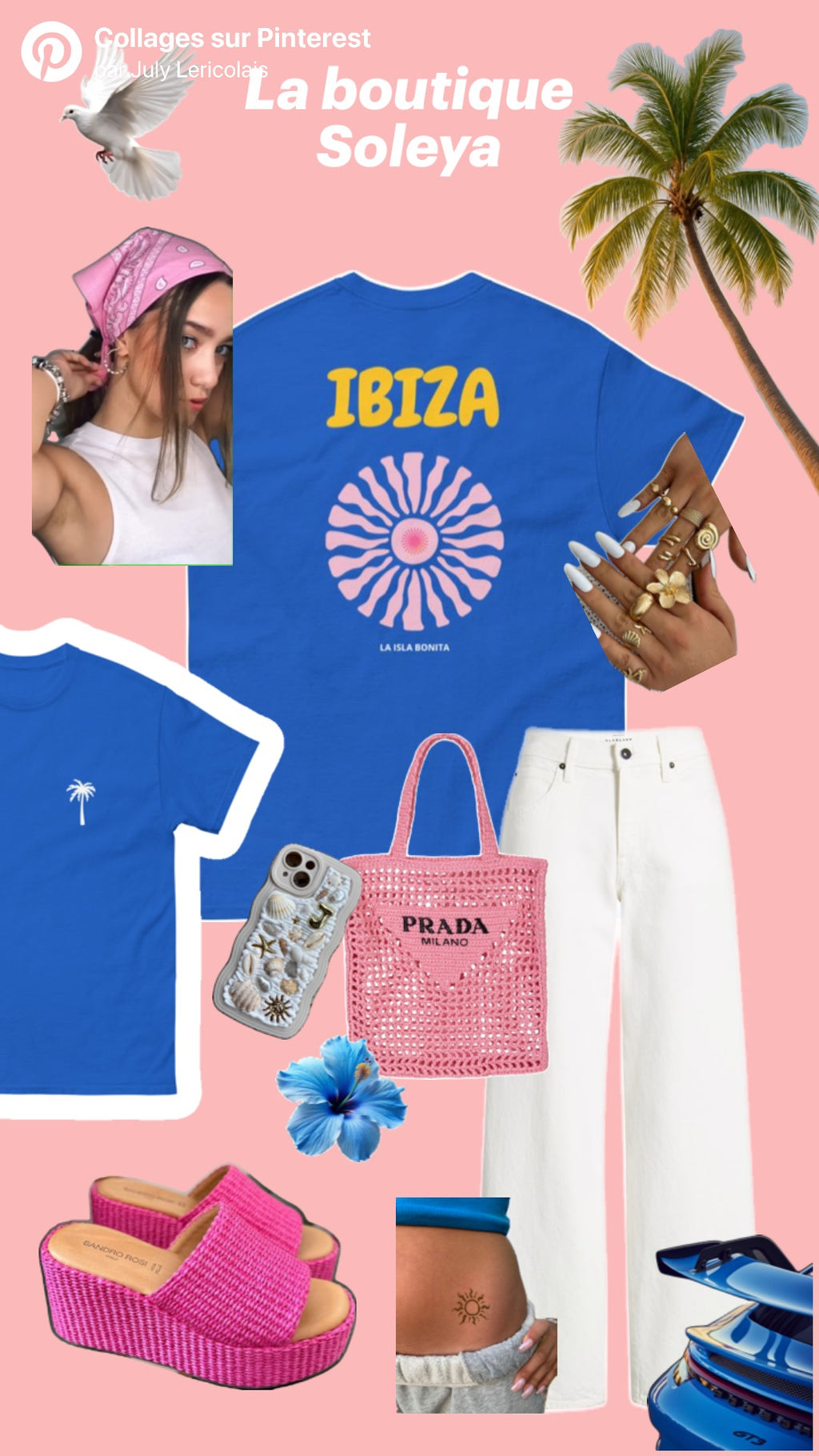 T-shirt “Ibiza la isla bonita” – Soleya